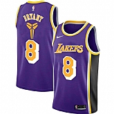 Lakers 8 Kobe Bryant Purple Nike Swingman Jersey Dyin,baseball caps,new era cap wholesale,wholesale hats